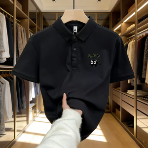 <span class=keywords><strong>Polo</strong></span> da uomo di alta qualità, semplici, eleganti, traspiranti e fresche, top estivi e t-shirt da uomo stampate - Product Image 3