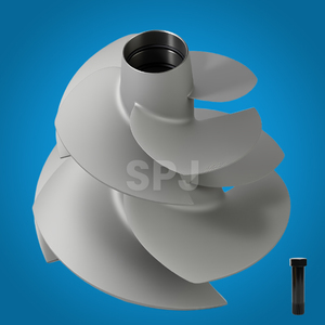 8-Blade Stainless Steel Jet Boat Twin Impeller for BRP GTI 130/GTX 170/Wake 170 Marine <strong>Flyboarding</strong> Impellers 155.5mm - Product Image 4