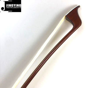 2025 Jingying Music Accessoires pour <span class=keywords><strong>contrebasse</strong></span>, vente en gros d'arcs de <span class=keywords><strong>contrebasse</strong></span> octogonaux de grenouille en ébène de style allemand haut de gamme - Product Image 3