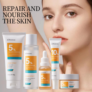 Pour KORMESIC 100g personnalisé OEM gros nettoyant pour le visage professionnel Anti-acné soin peroxyde de benzoyle crème acide aminé visage à base de plantes - Product Image 1