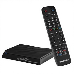 Vseebox V6 MAX <span class=keywords><strong>Amlogic</strong></span> <span class=keywords><strong>S905</strong></span> Quad Core 4GB 64GB 6K Android 14 TV Box con Control Remoto Retroiluminado Negro 8K Ultra HDR10+ WiFi6 - Product Image 4
