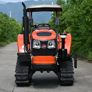 Hoge Kwaliteit Boerderij Machine Tractor 90HP Nf Tractor Rubber Track Tractor Nf 902 Voor Verkoop