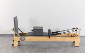 <span class=keywords><strong>Cama</strong></span> de Pilates Reformer para el Hogar, Diseño Nuevo de Fábrica MB, Madera de Arce, la Mejor para Ejercicios de Core, a Precio Económico - Product Image 3