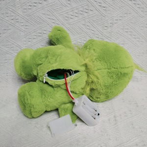 <span class=keywords><strong>Muñeco</strong></span> de Peluche <span class=keywords><strong>Grinch</strong></span> Súper Suave Relleno de Algodón PP, 38 cm, Monstruo Verde, Compañero de Sueño Relajante, Bolsa de Peluche al por Mayor - Product Image 2