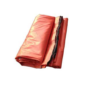 Conduit d'aération flexible antistatique rouge pour tunnel minier, destiné aux mines souterraines - Product Image 2