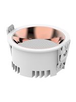 Plafonnier LED encastré SMD pour chambre à coucher 7W 12W 18W 24W, option de couleurs du cadre, downlight en plâtre