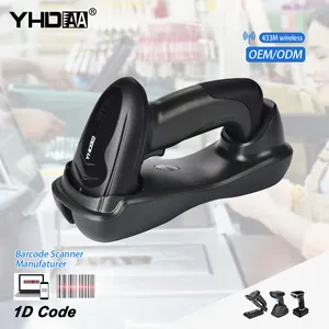 YHDAA alta capacità di decodifica scanner di codici a barre ccd lettori di codici a barre scanner di codici a barre palmare wireless 1d