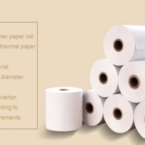 Rollo de Papel Térmico para Recibos de Una Sola Capa, Blanco Puro, Premium, 57x40mm y 80x80mm, para Punto de Venta y Caja Registradora, Venta al por Mayor - Product Image 6