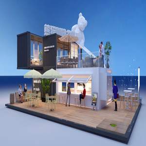 简易集装箱房集装箱别墅出租便携式微型房负担得起的集装箱公寓 - Product Image 6