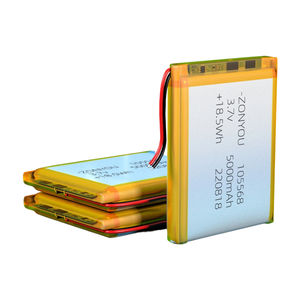 بطارية ليثيوم بوليمر بسعة اسمية 5000 مللي أمبير وجهد اسمي 3.7 فولت للأدوات الكهربائية - Product Image 2