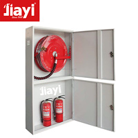 Armoire d'incendie haute capacité avec serrure certifiée ISO9001 et accès facile en cas d'urgence Enrouleur de tuyau d'incendie
