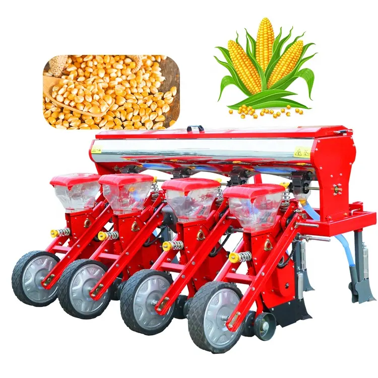 4 row maize planter price sowing tool small tractor seed drill seederl soyabean planter farm maize planter for sale