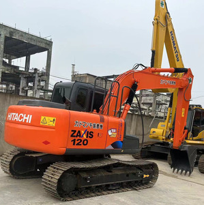 รถขุดตีนตะขาบไฮดรอลิกขนาดเล็ก 12 ตัน ฮิตาชิ ZX120 ของแท้จากญี่ปุ่น มือสองสำหรับขาย - Product Image 3