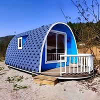 Maisons préfabriquées de luxe de type bateau pour l'Europe et l'Amérique