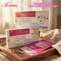 Zimeishu Protège-slip Bio aux Ions d'Argent Sans Ailettes, Santé Gynécologique, Contrôle des Odeurs, Absorption Modérée, Certifié ISO TUV 33
