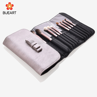 DailyQueen Logo personnalisé ensemble de pinceaux de maquillage 12 pièces pinceaux à manche en cristal avec échantillon gratuit pinceaux de maquillage personnalisables