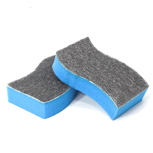 Esponja de Limpieza Ligera en Forma de S para Uso en la Cocina, Limpia Vidrio, Azulejos de Cerámica, Platos de Porcelana y Ollas - Product Image 2
