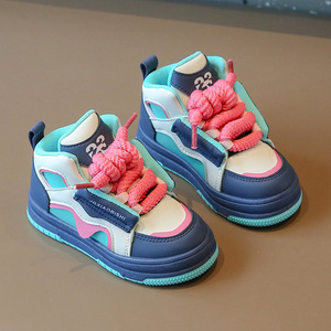 Nuevas <span class=keywords><strong>Zapatillas</strong></span> Deportivas de Moda para Niños, <span class=keywords><strong>Zapatillas</strong></span> Casuales de Otoño para Niños, <span class=keywords><strong>Zapatillas</strong></span> de <span class=keywords><strong>Running</strong></span> de Caña Alta para Niñas, Calzado Robusto para Estudiantes - Product Image 3