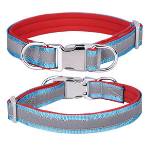 Nuevo diseñador, gran oferta, de 6 colores Collar reflectante de perro, hebilla de liberación rápida, collares de entrenamiento para mascotas para cachorros, perros pequeños, medianos y grandes - Product Image 6