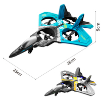 Avión planeador teledirigido de 2.4g con modelo EPP, altura ajustable, acrobacias aéreas, para niños y adultos.