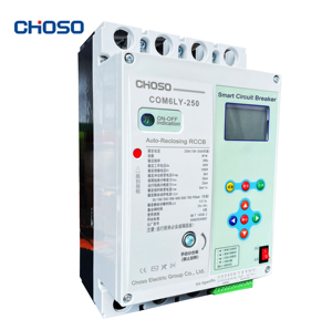 Disjoncteurs intelligents à réenclenchement automatique CHOSO COM6LY-630A 4P 3P+N 125A 250A 400A RCCB MCB à boîtier moulé 35kA/25kA 400V 50/60Hz - Product Image 5