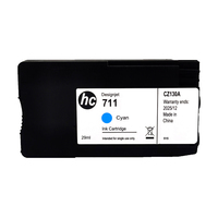 Compatible con cartucho de tinta HP 711 711XL HP711 para HP T120 T130 T520 T530 T125 DesignJet Plotter tintas de inyección de tinta con Chip