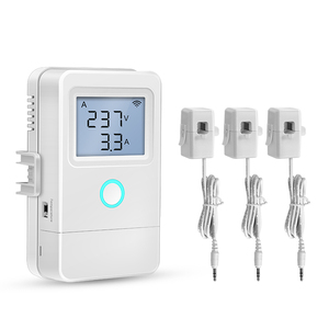 Compteur d'électricité intelligent Tuya WiFi avec 1 à 3 transformateurs de courant, interrupteur monophasé 16A, écran LCD, contrôle par application, mesure temporisée - Product Image 1