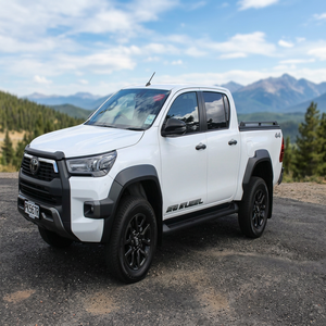 Pick-up Toyota Hilux 2.8 Rogue 2021 d'occasion, traction avant, sièges en cuir, moteur turbo, intérieur foncé, conduite à gauche, R16, automatique, électrique, 360 - Product Image 2