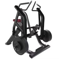 Nueva Llegada Máquina de Remo Profesional Comercial de Acero para Gimnasio, Remo Sentado, Entrenamiento de Fuerza de Espalda y Brazos, Carga de Placas 2t