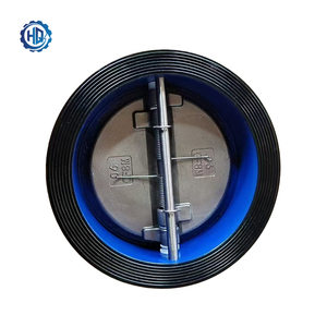 Système d'alerte manuel à ressort contre les inondations, <span class=keywords><strong>clapet</strong></span> <span class=keywords><strong>anti</strong></span>-<span class=keywords><strong>retour</strong></span> à double porte avec revêtement en caoutchouc, joint EPDM et raccordement de type Wafer - Product Image 5