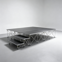 Scène pliante en aluminium sur mesure pour festivals de musique et concerts en plein air