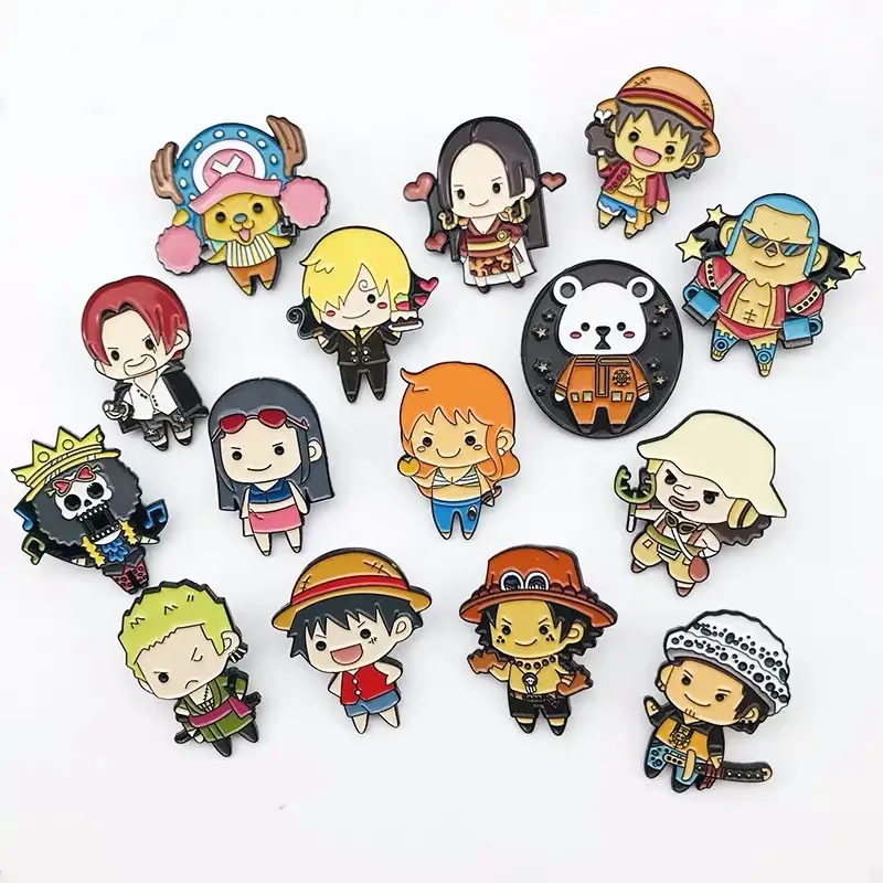 Manufacturer Metal Pins Wholesale Designer Lapel Pin Badge Supplier Cute Cartoon Custom Enamel Pins