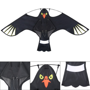 Cerf-volant effrayant en forme d'oiseau animal <span class=keywords><strong>anti</strong></span>-pigeon, faucon, aigle, fabriqué à Weifang, avec mât de 4 m ou 6 m - Product Image 5