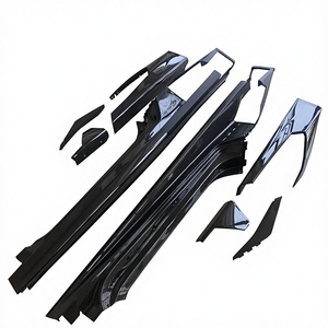 สเกิร์ตข้างคาร์บอนไฟเบอร์ทรง M สำหรับชุดแต่ง LAMBORGHINI <span class=keywords><strong>HURACAN</strong></span> LP580 LP610 - Product Image 1