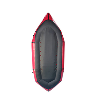 Auto renflouer lac/aventure/eau vive/rivière TPU léger radeau de sauvetage gonflable radeau Pack