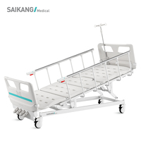 V4w5c SAIKANG Vente directe d'usine, équipement hospitalier, mobilier, lit d'hôpital manuel multifonction, matériau ABS, lit d'appoint pliable
