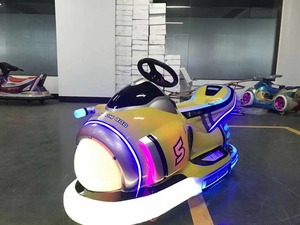 Coche Eléctrico de Bajo Precio para Parque de Atracciones, Vehículo con Luces LED y Música para Centro Comercial, Atracción Directa de Fábrica - Product Image 1