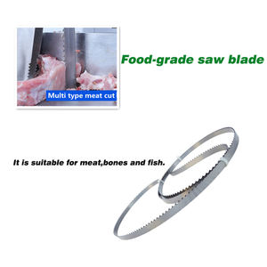 Customized logo and size Length <b>Bone</b> and frozen meat <b>Saw</b> Blade Supplier Factory Direct Sale food-grade Meat Band <b>Saw</b> Blade - Product Image 2