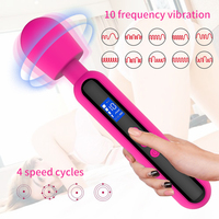 Erwachsene weibliche AV-Massage Klitoris Stimulation Vibration Dildo Sexspielzeug Vibrator für Frau Mastur bator