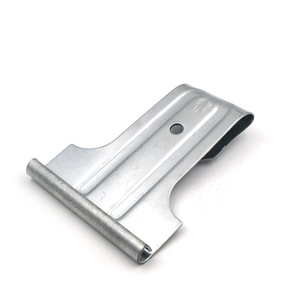 Clip di Fissaggio Industriale per Porte Avvolgibili, <span class=keywords><strong>Gancio</strong></span> a Molla in Ferro Zincato Resistente per Magazzini - Product Image 2