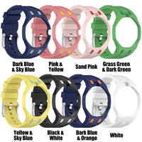 Correa AP para reloj Royal Pop, correa de repuesto de silicona resistente al agua, pulsera para hombres y mujeres con funda protectora