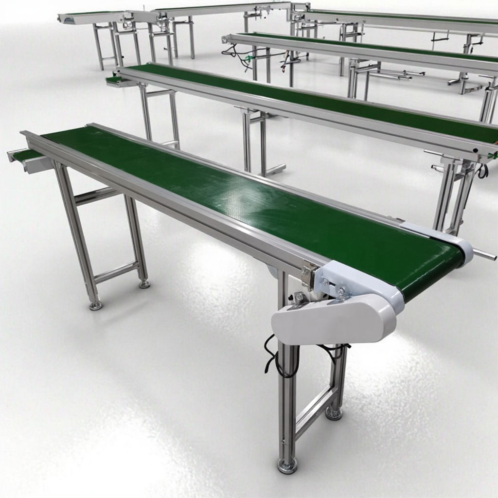 Best Selling Small Conveyor Belt Adjustable Speed PVC Rubber