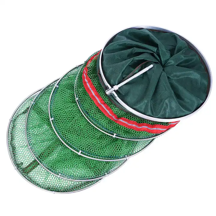 Aluminum Fishing Net Collapsible Floating Wire