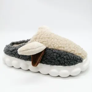 Cartoon Winter Indoor Shoes cotton slippers unisex winter indoor lovely slippers warm and cotton wool shoes