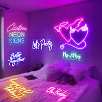 Enseignes néon personnalisées Winbo pour intérieur et extérieur, cadeau néon personnalisé, décorations de mariage, logo de bar, nom de l'entreprise, enseigne lumineuse LED néon