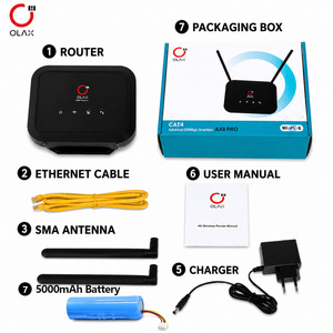 For AX8 Pro CPE Unlocked 4G LTE WiFi Cat6 <b>Router</b> with Firewall 300Mbps Home Use Outdoor & Indoor Pocket WiFi - Product Image 5