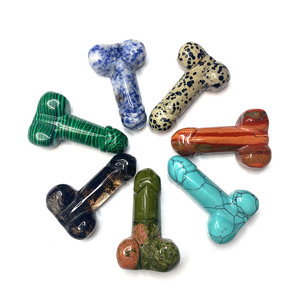Produttore Crystal Colorful <span class=keywords><strong>Penis</strong></span> Reiki Healing Dick Phallus Energy Gemstone Crafts For Gift - Product Image 1