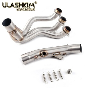 Échappement pour moto, système d'échappement complet, tuyau de liaison pour Yamaha MT-09 FZ-09 <span class=keywords><strong>MT09</strong></span> FZ09, pas <span class=keywords><strong>Tracer</strong></span> 14-18, silencieux d'échappement - Product Image 5