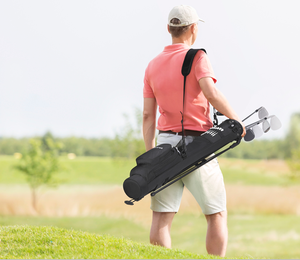 MAZEL <span class=keywords><strong>Golf</strong></span> Stand Bag para Driving Range, Par 3 y Executive Course Fácil <span class=keywords><strong>de</strong></span> llevar Pitch n Putt <span class=keywords><strong>Golf</strong></span> Bag - Product Image 2