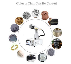 手机后盖玻璃金属雕刻机光纤激光切割机 - Product Image 6